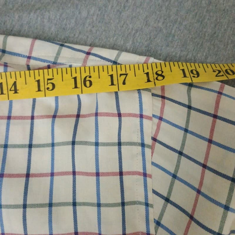 The Oxford Shirt Co. The Country Shirt Plaid Button Down Shirt 15.5 - Thumbnail 5