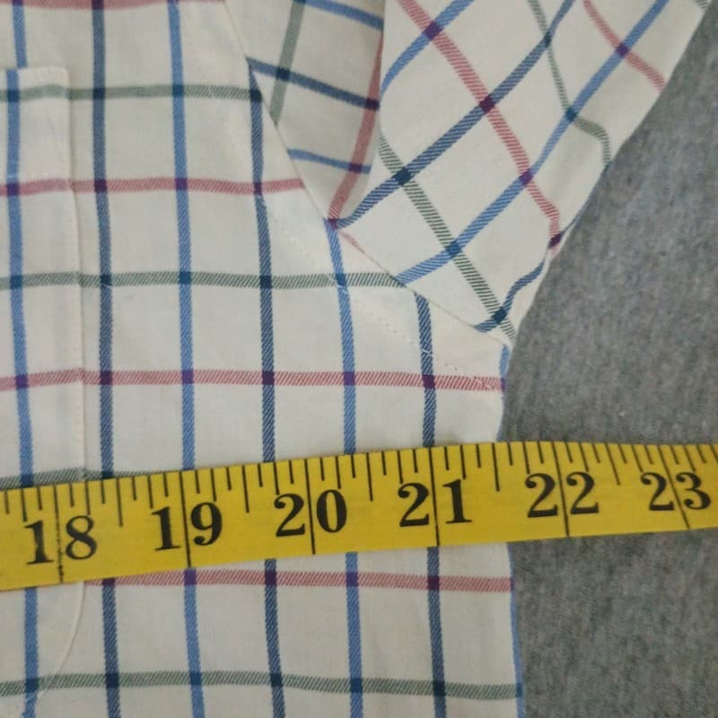 The Oxford Shirt Co. The Country Shirt Plaid Button Down Shirt 15.5 - Thumbnail 7