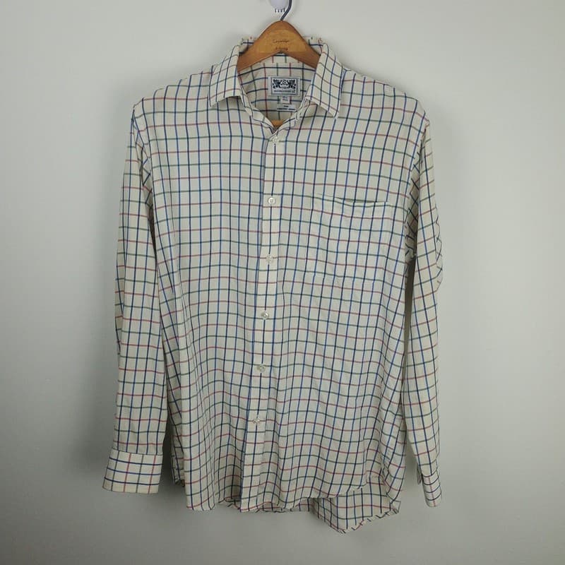 The Oxford Shirt Co. The Country Shirt Plaid Button Down Shirt 15.5 - Thumbnail 2