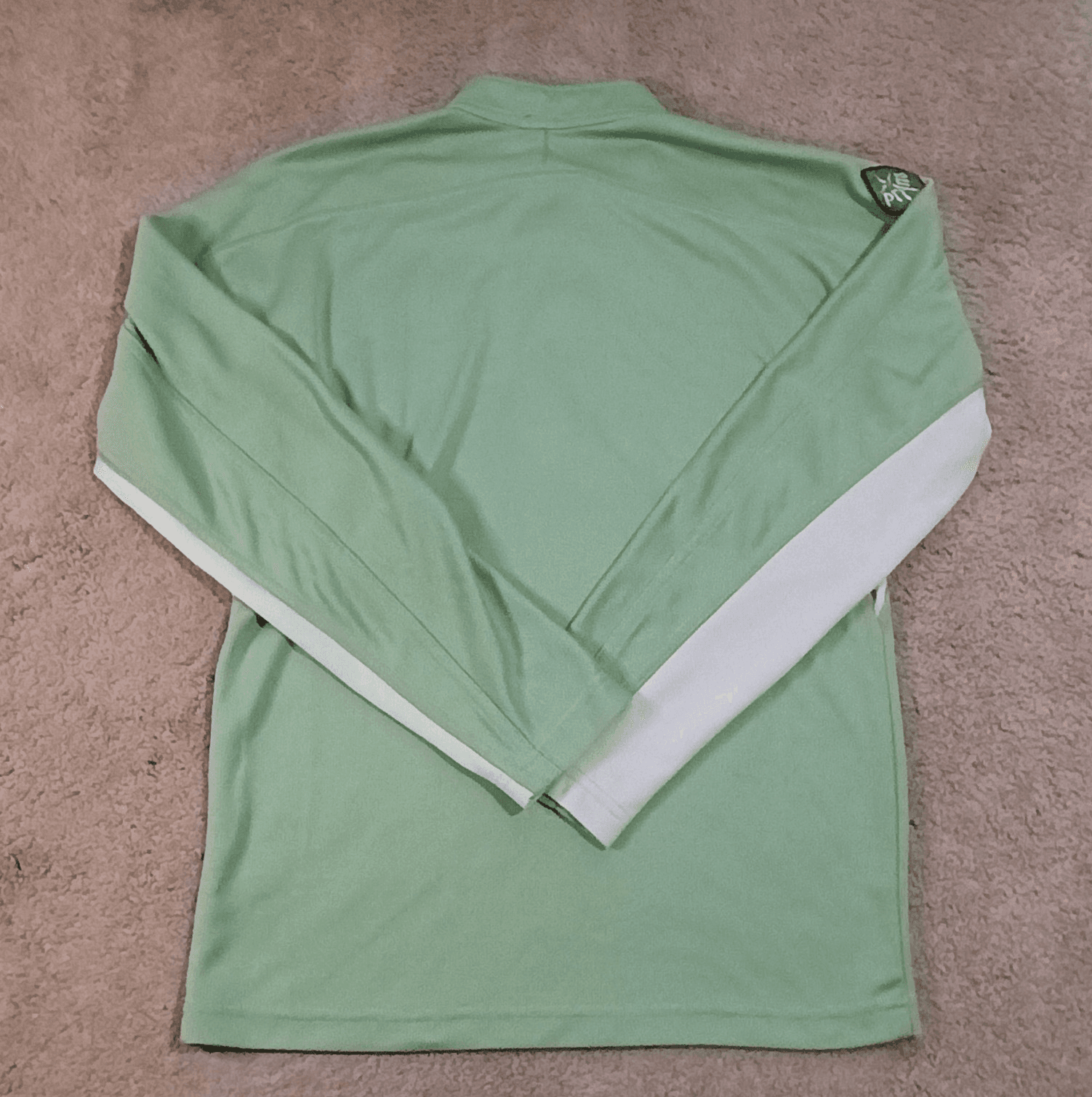 Prana Performance Long Sleeve Pullover Men's Medium Quarter Zip Up Wicks Sweat - Thumbnail 4