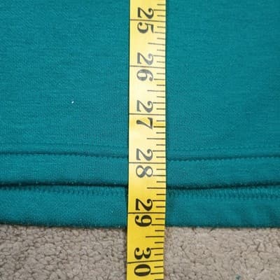 REI Pullover Shirt‎ Mens Medium Quarter Zip Lightweight Blue VintageMade in USA - Thumbnail 7