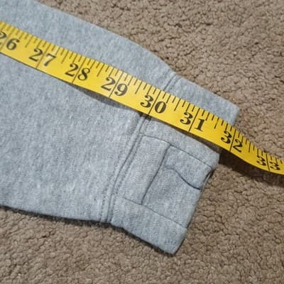 Nike Sportswear Club Large Logo Hoodie Gray Children's Size Medium - Thumbnail 8