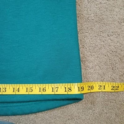 REI Pullover Shirt‎ Mens Medium Quarter Zip Lightweight Blue VintageMade in USA - Thumbnail 6