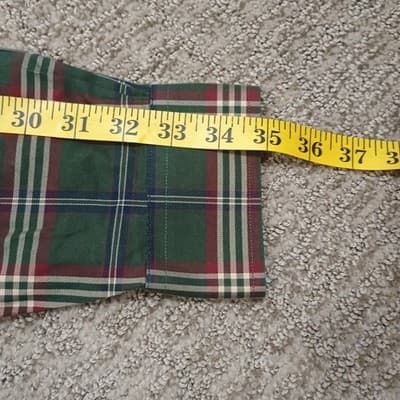 Brooks Brothers Shirt Mens XL Green Plaid Madison Fit Non Iron Friday Shirt - Thumbnail 5