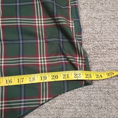 Brooks Brothers Shirt Mens XL Green Plaid Madison Fit Non Iron Friday Shirt - Thumbnail 8