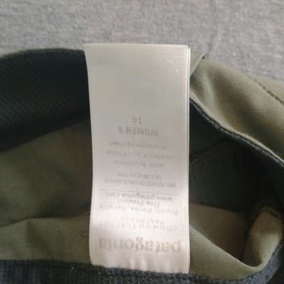 Patagonia Happy Hike Shorts Womens Size 14 W's Green Performance Stretch - Thumbnail 5