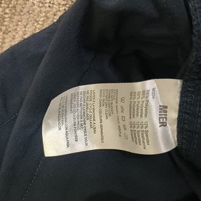 Mier Quick Dry Cargo Hiking Pants Womens 10 Color Black/Blue Convertable Pants - Thumbnail 4