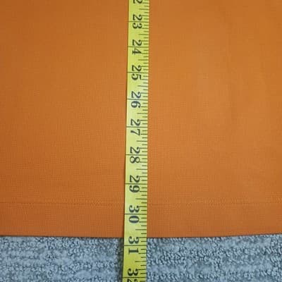 Nike Golf Polo Mens XL Orange Dri-Fit Golf Shirt Performance Lightweight Stretch - Thumbnail 10