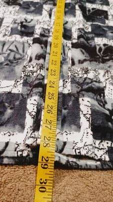 Marino Bay Thick Flannel Shirts Men Size Medium Game Print 100% Cotton VTG - Thumbnail 13