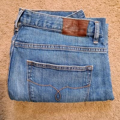 Ralph Lauren Jean Womens 14 Fits 34 X 25 Straight Short Legged Relaxed Fit - Thumbnail 2