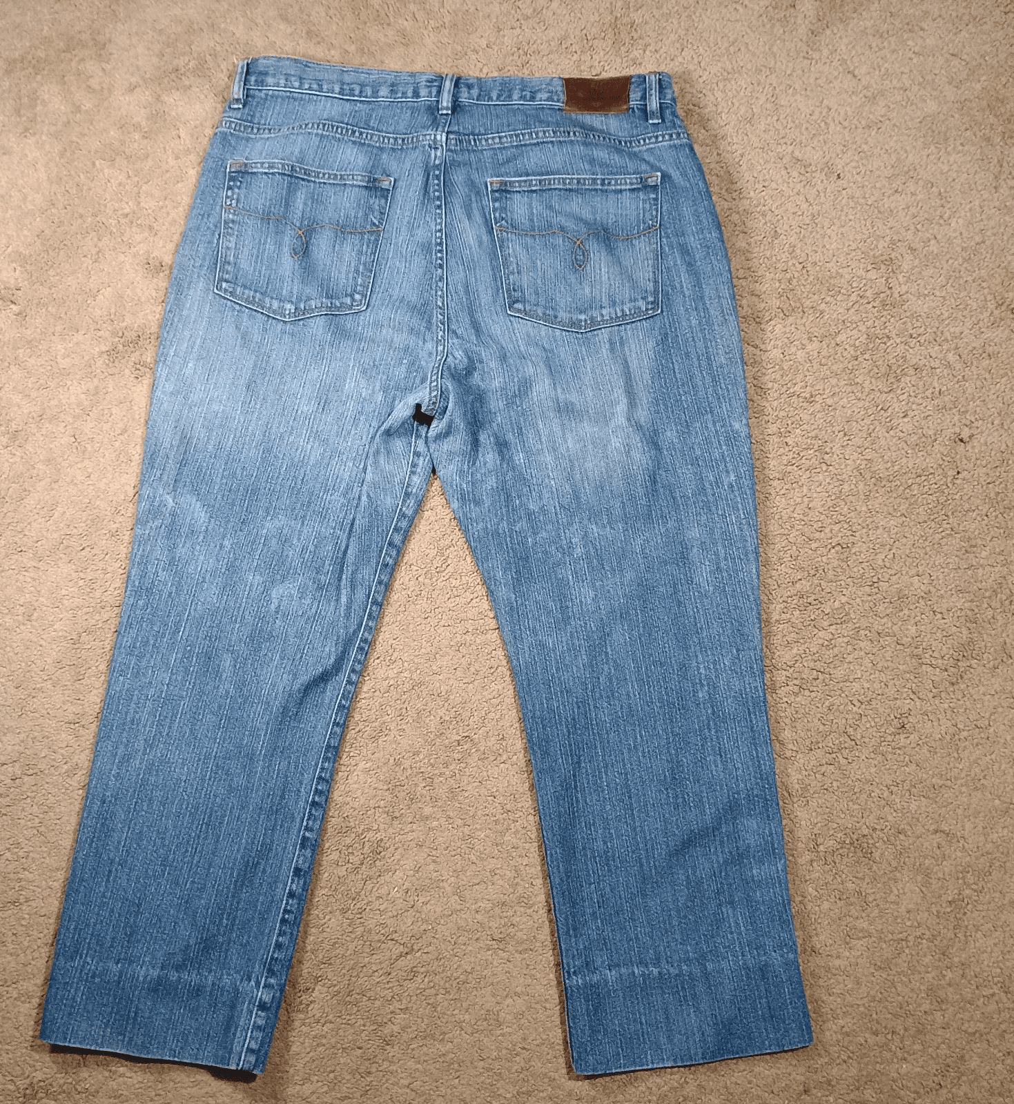 Ralph Lauren Jean Womens 14 Fits 34 X 25 Straight Short Legged Relaxed Fit - Thumbnail 13