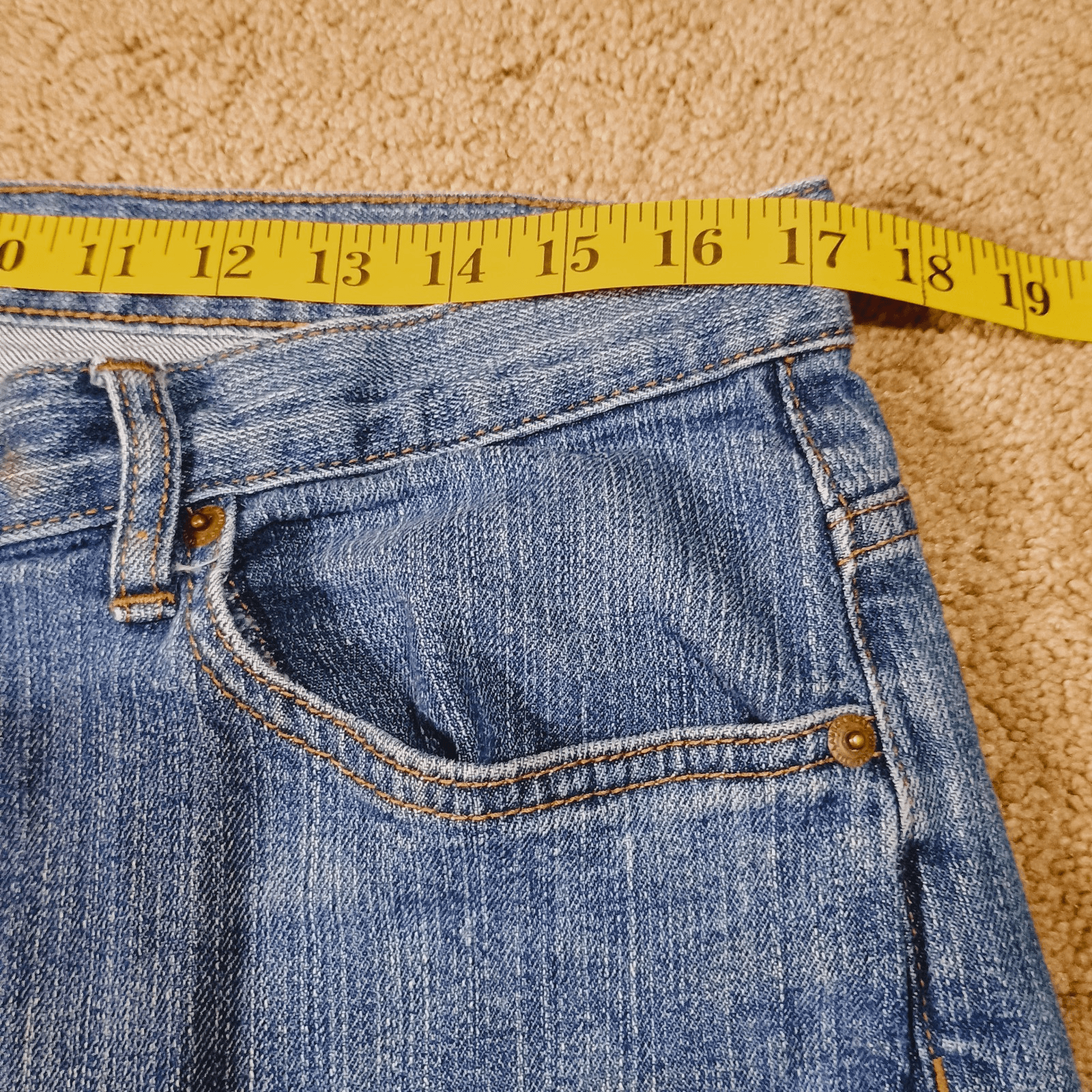 Ralph Lauren Jean Womens 14 Fits 34 X 25 Straight Short Legged Relaxed Fit - Thumbnail 6