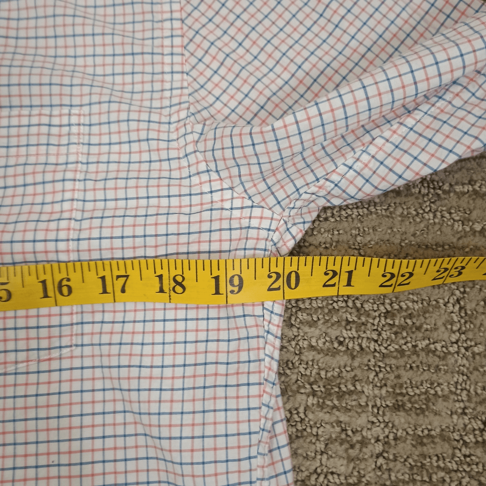 Bonobos Shirt Mens Medium Everyday Model Window Check Button Down Causal Shirt - Thumbnail 5