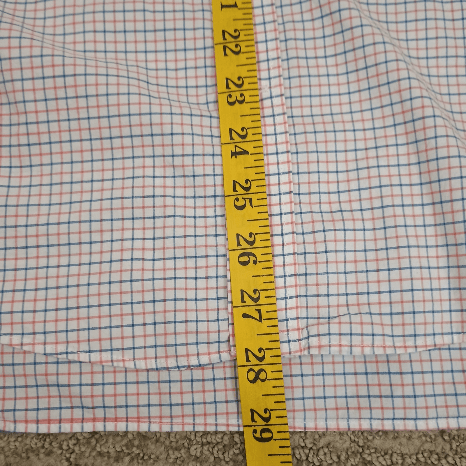 Bonobos Shirt Mens Medium Everyday Model Window Check Button Down Causal Shirt - Thumbnail 7