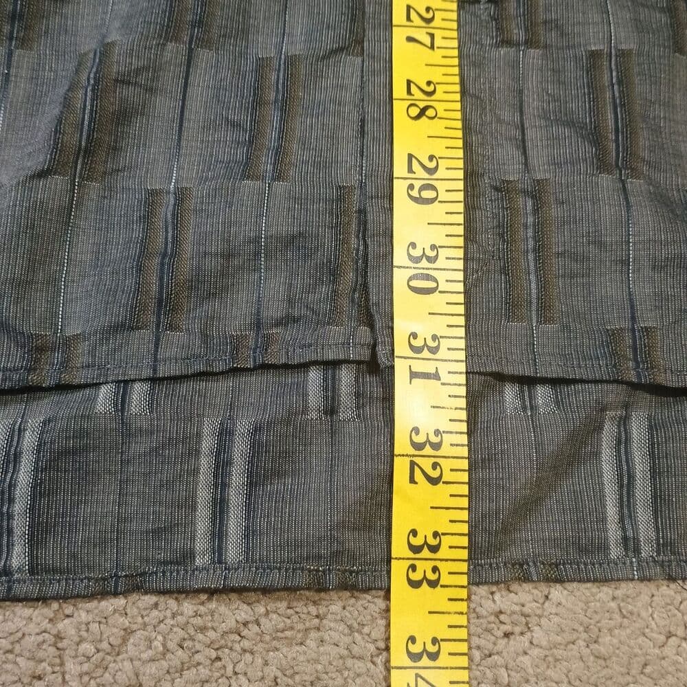 Lazo Dress Shirt Mens XL Made in Italy Gray Grid Plaid Business Casual - Thumbnail 8