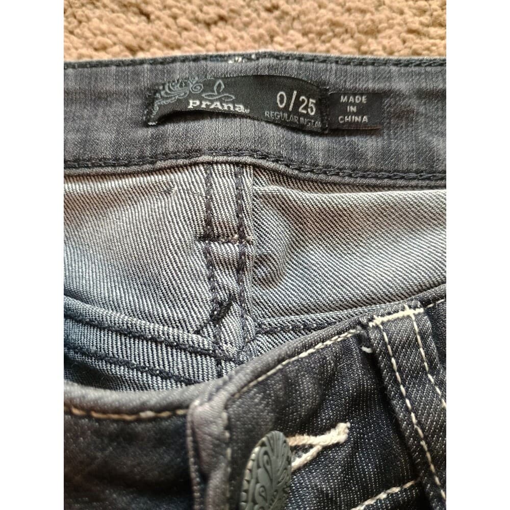 PrAna Pants Women's Size 0/25 Kayla Slim Fit Organic Cotton Stretch - Thumbnail 3