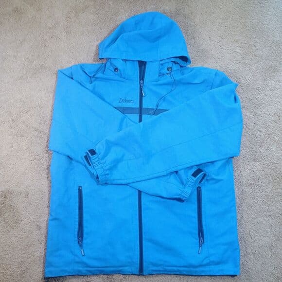 Dobsom Soft Shell Convertable Jacket Mens XL Convert to a Vest Made in Swedish - Thumbnail 12