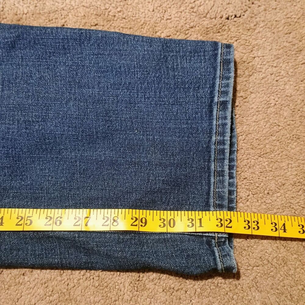 Silver Jeans Co Grayson Classic Fit Straight Leg Knit Flex Jeans 39X32 Tag 40X32 - Thumbnail 12