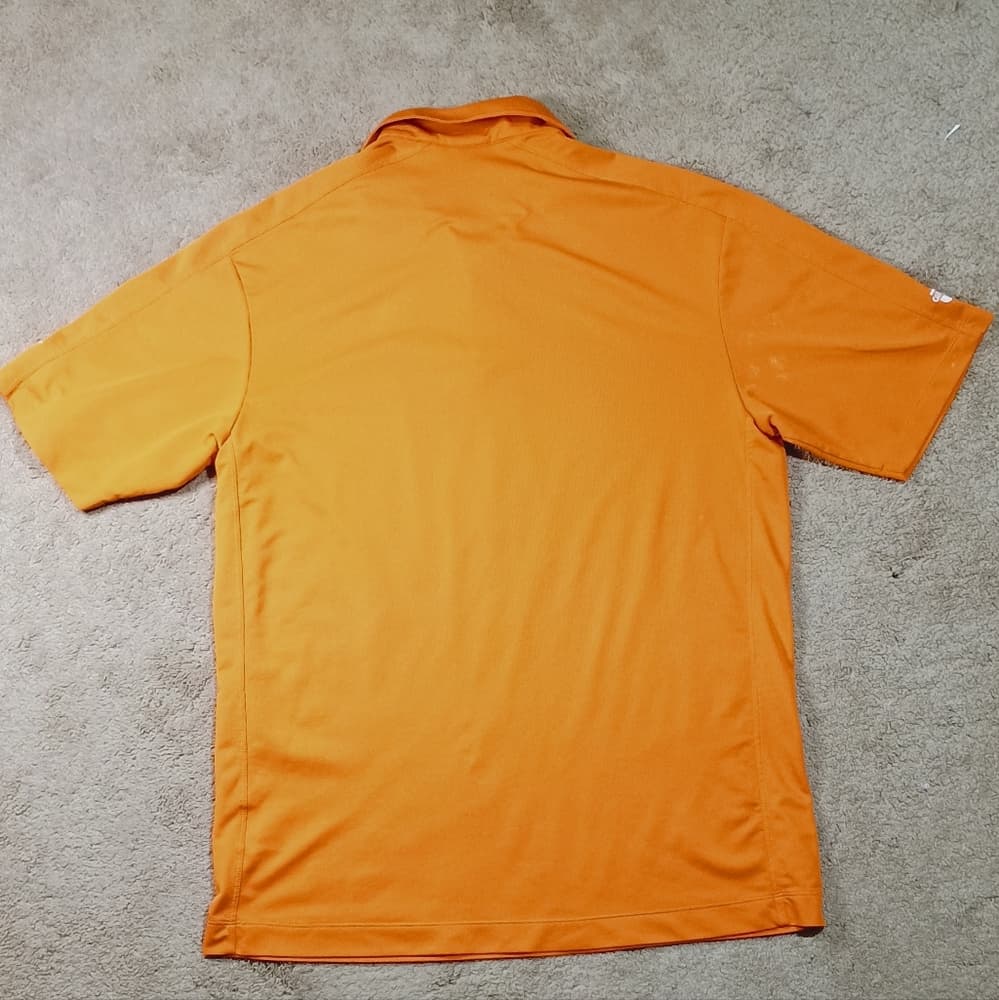 Nike Golf Polo Mens XL Carrot Orange with UV Tech Dri Fit - Thumbnail 3