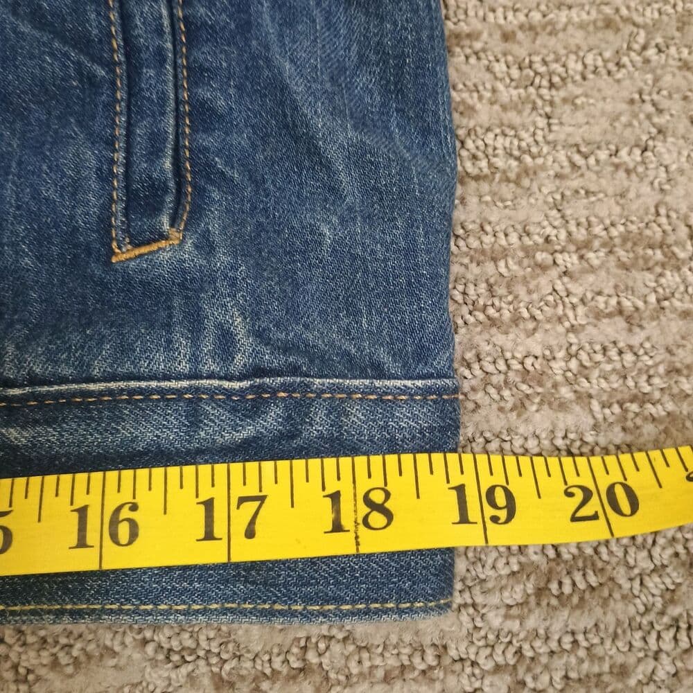 Levi’s Trucker Jacket Men’s Size Medium Denim 100% Cotton Painted 3 Eyed Cat - Thumbnail 7