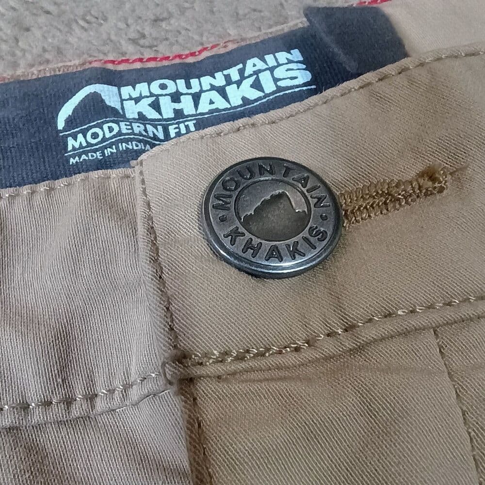 Mountain Khakis Pants Mens Fits 32X28 Larimer Modern Fit Gorpcore Outdoors Hike - Thumbnail 9
