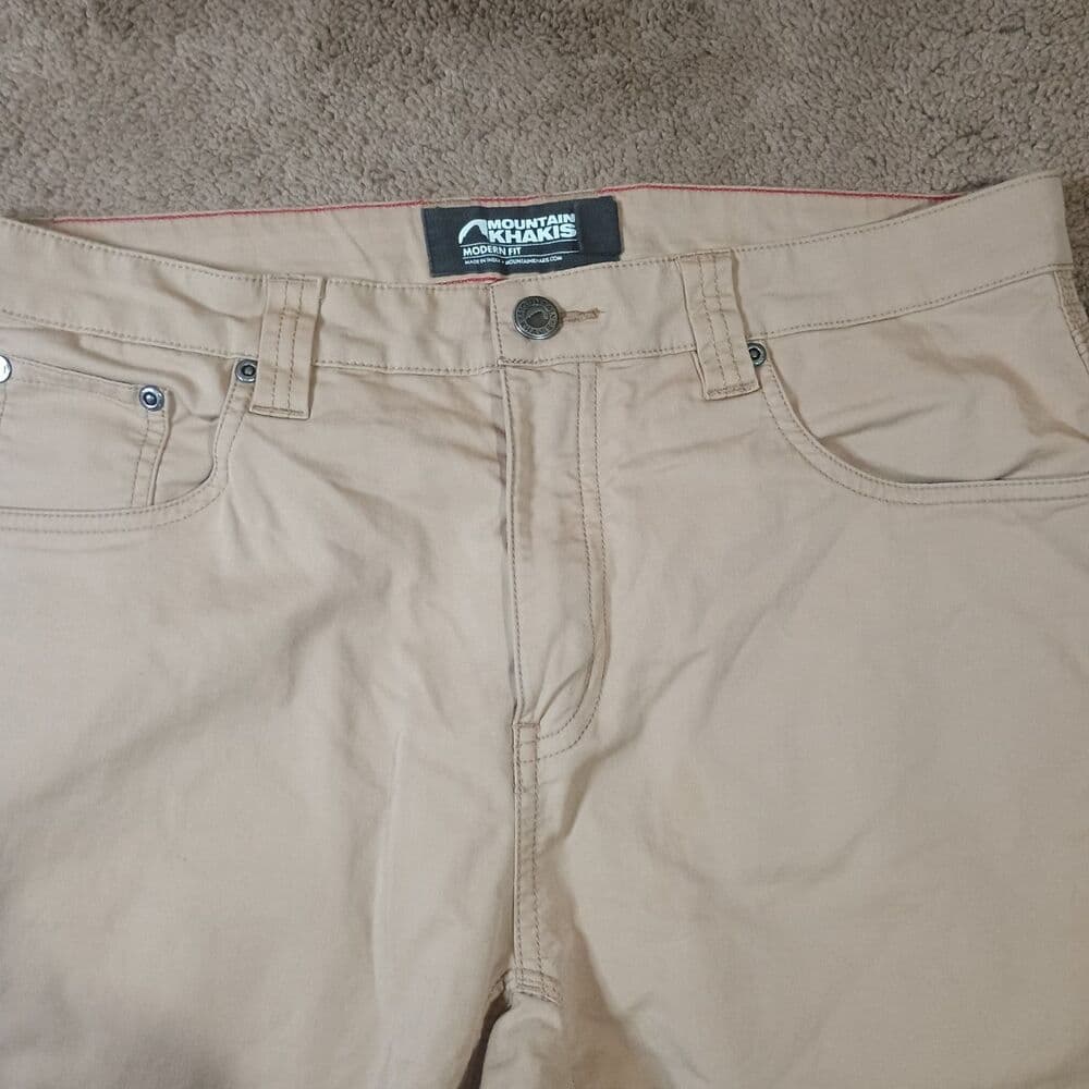 Mountain Khakis Pants Mens Fits 32X28 Larimer Modern Fit Gorpcore Outdoors Hike - Thumbnail 12
