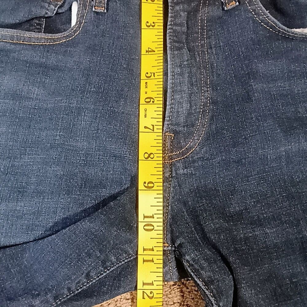 Lucky Brand 223 Straight Leg Jeans Mens 34X30 Tag 32x32 Dark Wash Denim - Thumbnail 7