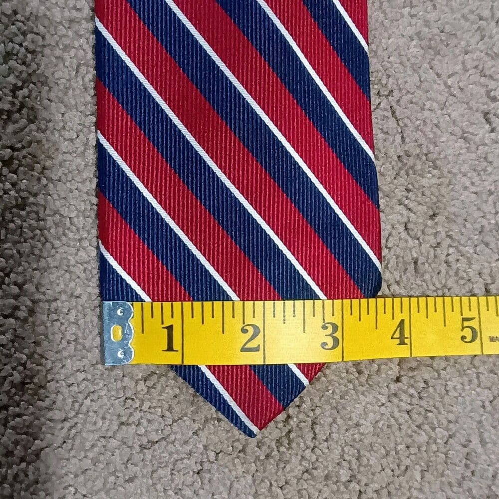 Brooks Brothers Makers Silk Neckties 4 Bundle Striped, Paisley Pattern, Flower - Thumbnail 8