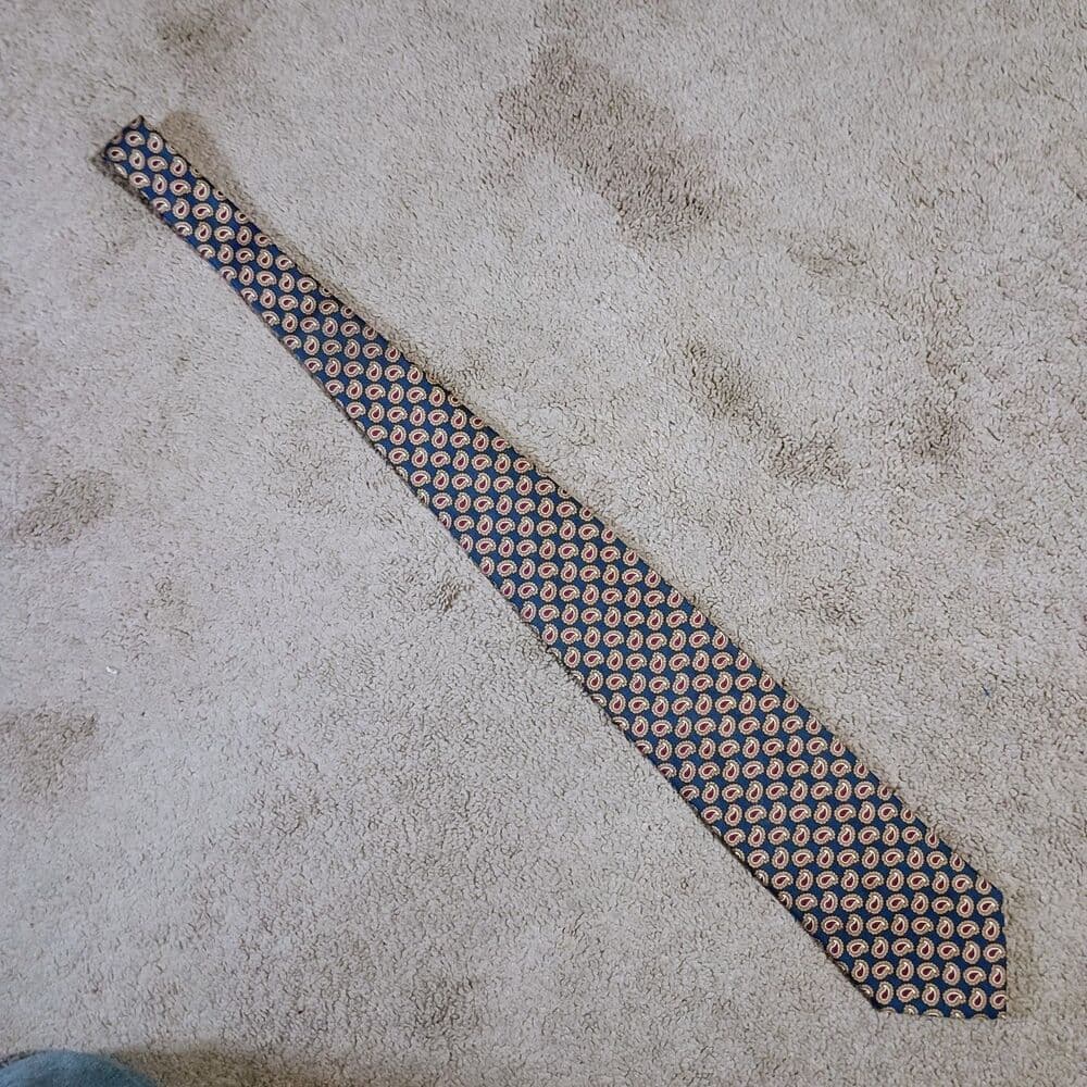Brooks Brothers Makers Silk Neckties 4 Bundle Striped, Paisley Pattern, Flower - Thumbnail 2