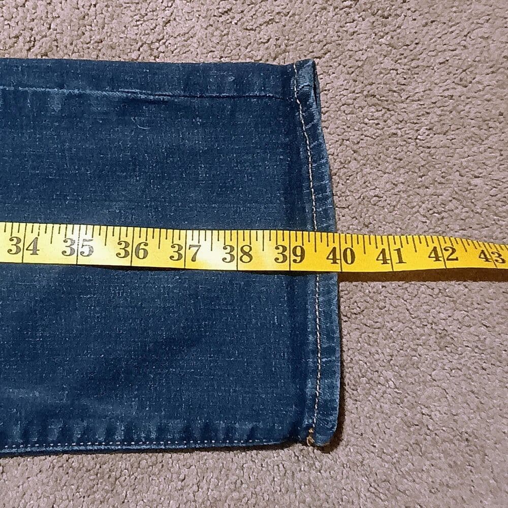 Lucky Brand 223 Straight Leg Jeans Mens 34X30 Tag 32x32 Dark Wash Denim - Thumbnail 8