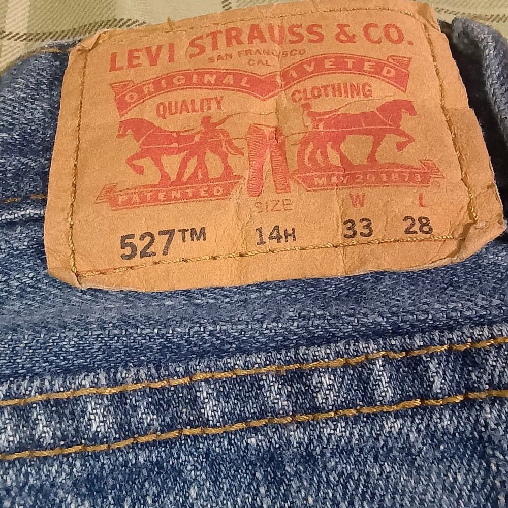 Levi's 527 Boy's Huskey 14 34 X 28 Fits (33 X 25) - Thumbnail 5