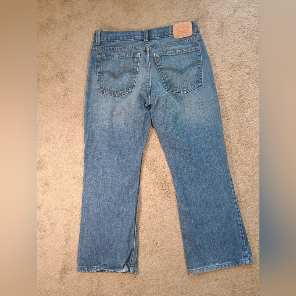 Levi's 527 Boy's Huskey 14 34 X 28 Fits (33 X 25) - Thumbnail 4