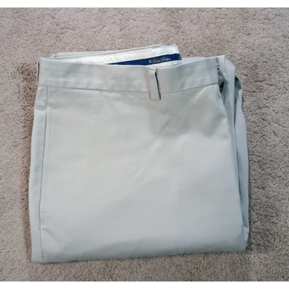 Brooks Brothers Chinos 38 X 32 Hudson Advantage Business or Casual Pants - Thumbnail 5