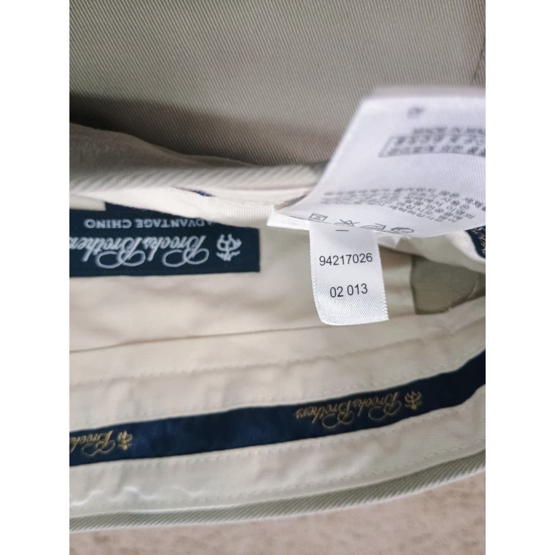 Brooks Brothers Pants 38 X 32 Hudson Advantage Business or Casual Chinos - Thumbnail 10