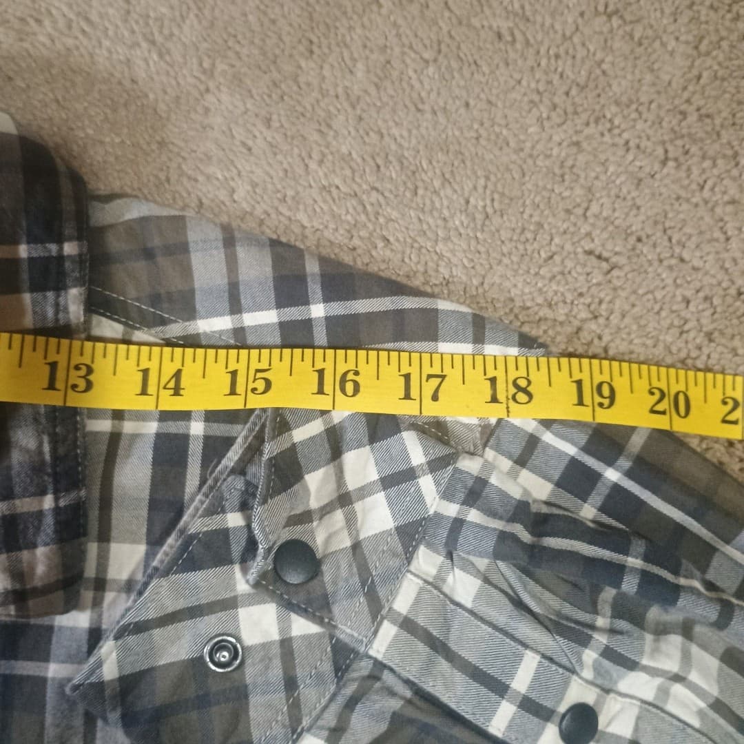 511 Tactical Gunner Plaid Mens MediumShirt 2 Shirt Bundle Tactical Snap Shirt - Thumbnail 4