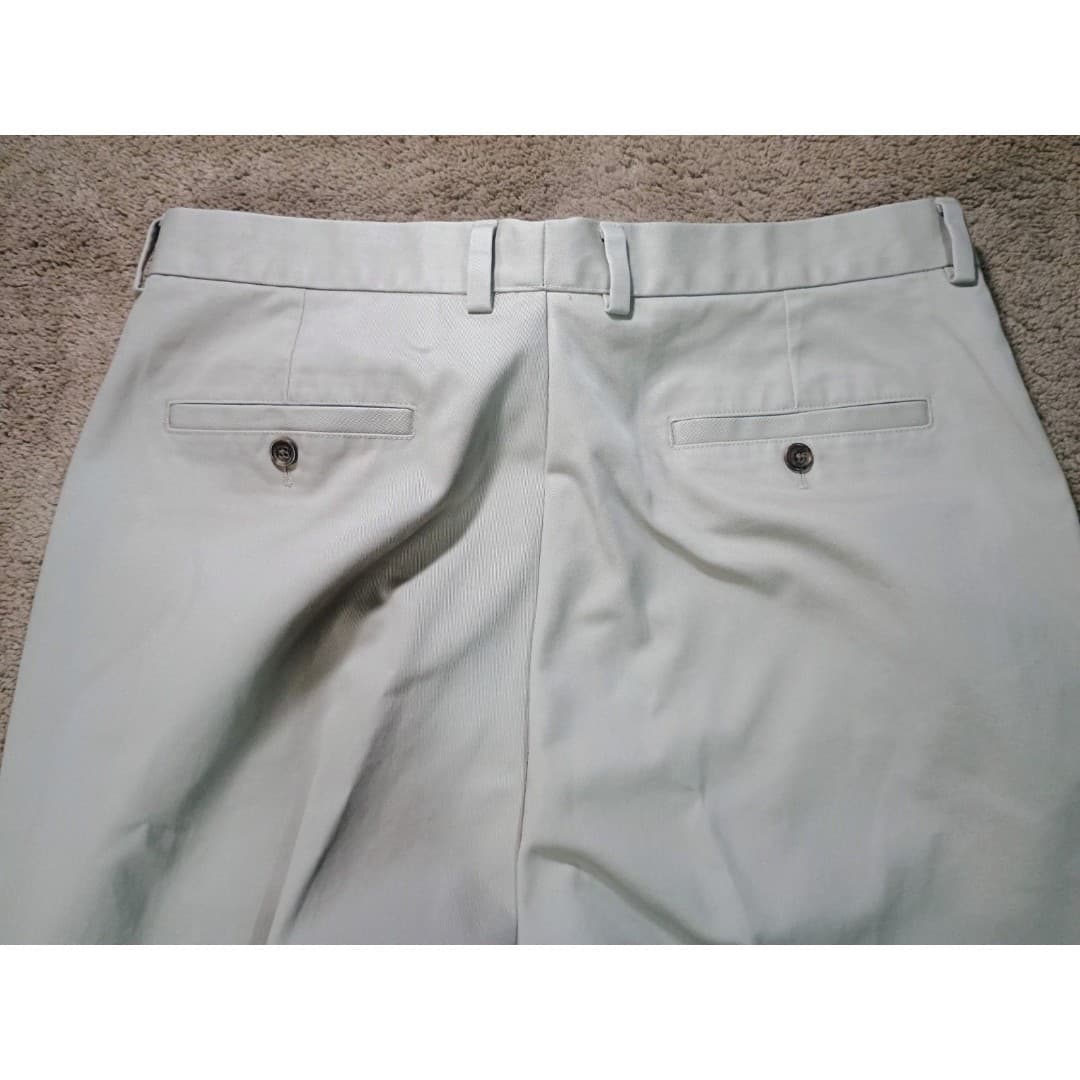 Brooks Brothers Pants 38 X 32 Hudson Advantage Business or Casual Chinos - Thumbnail 7