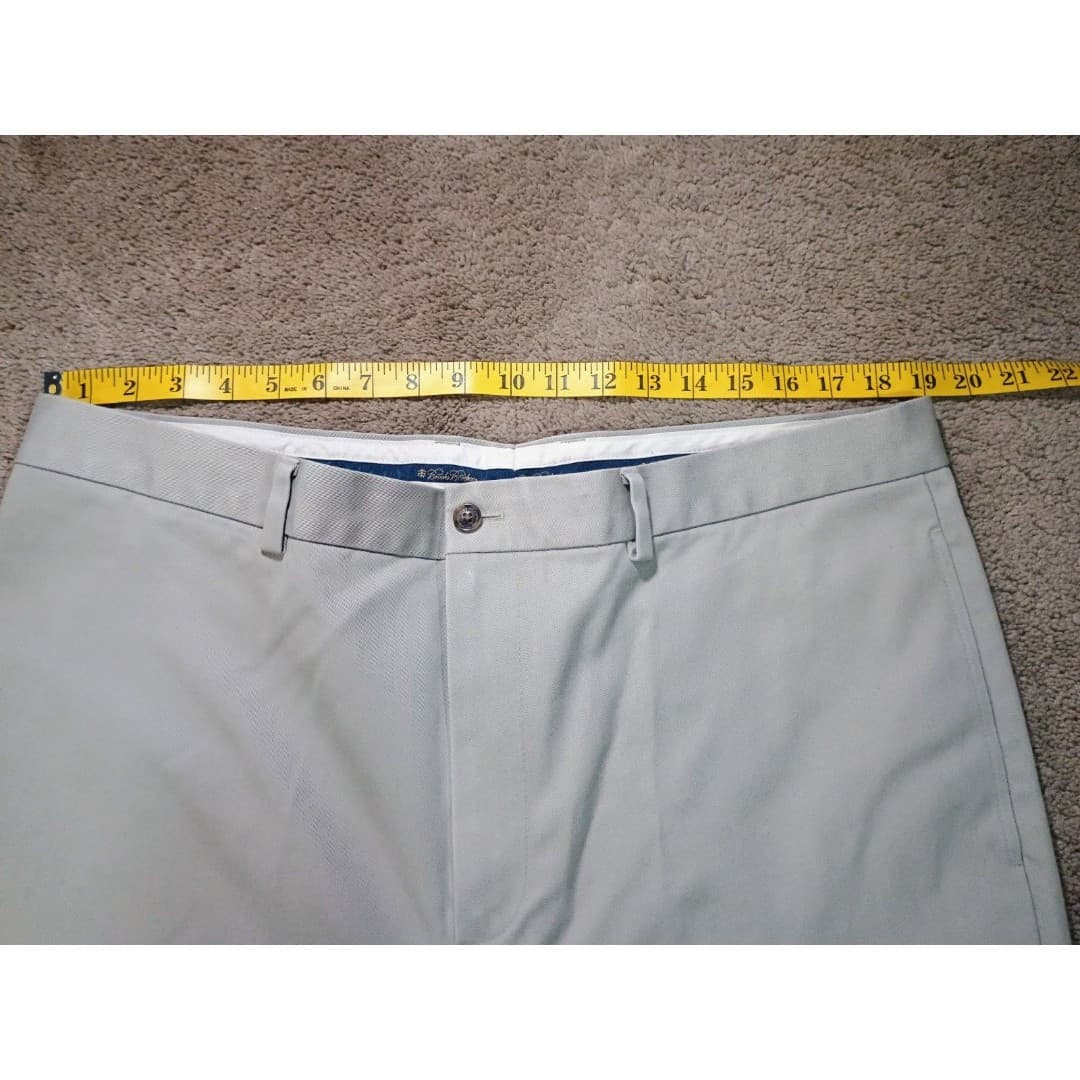 Brooks Brothers Pants 38 X 32 Hudson Advantage Business or Casual Chinos - Thumbnail 11