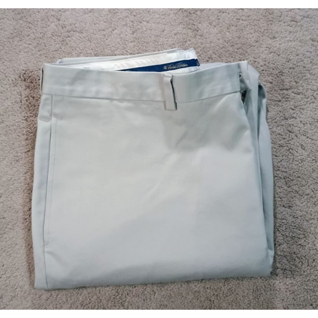 Brooks Brothers Pants 38 X 32 Hudson Advantage Business or Casual Chinos - Thumbnail 6