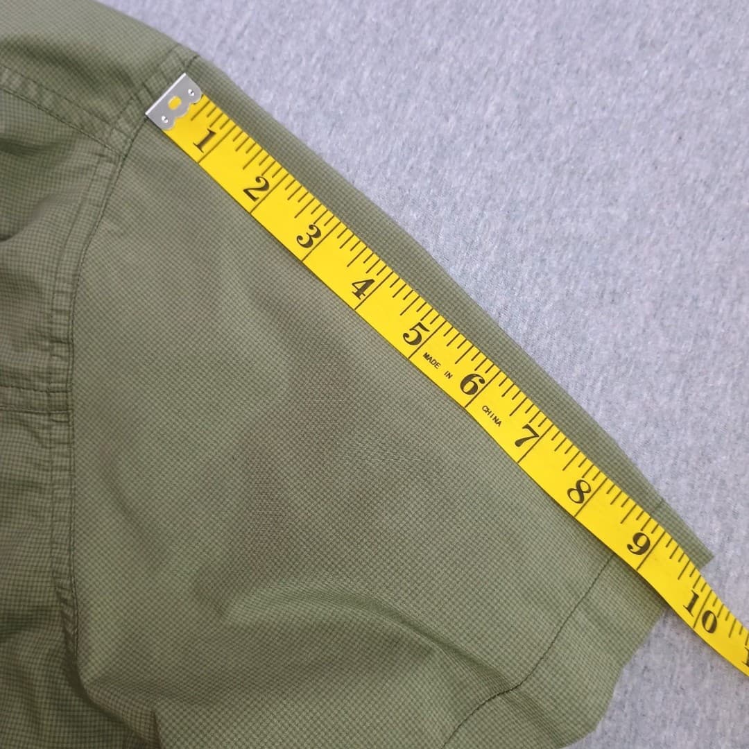 Kuhl Stealth Snap Shirt Mens XL Green Short Sleeve Ultra-Lightweight UPF 30 - Thumbnail 9