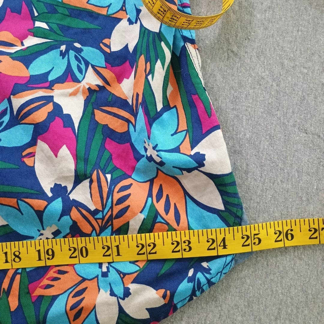 Tommy Bahama Tortola Fuego Bay Camp Shirt Mens XL Tropical Tencel Blend - Thumbnail 9