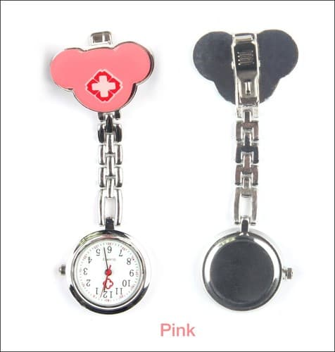 Mickey Mouse Red Cross Nurse Quartz Doctor Watch E18 - Thumbnail 2