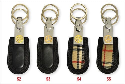 KEYCHAIN LEATHER Car Key Home Key chain EA46 - Thumbnail 6