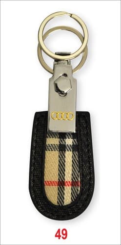 KEYCHAIN LEATHER Car Key Home Key chain EA46 - Thumbnail 5
