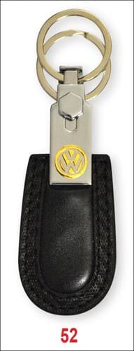 KEYCHAIN LEATHER Car Key Home Key chain EA46 - Thumbnail 7