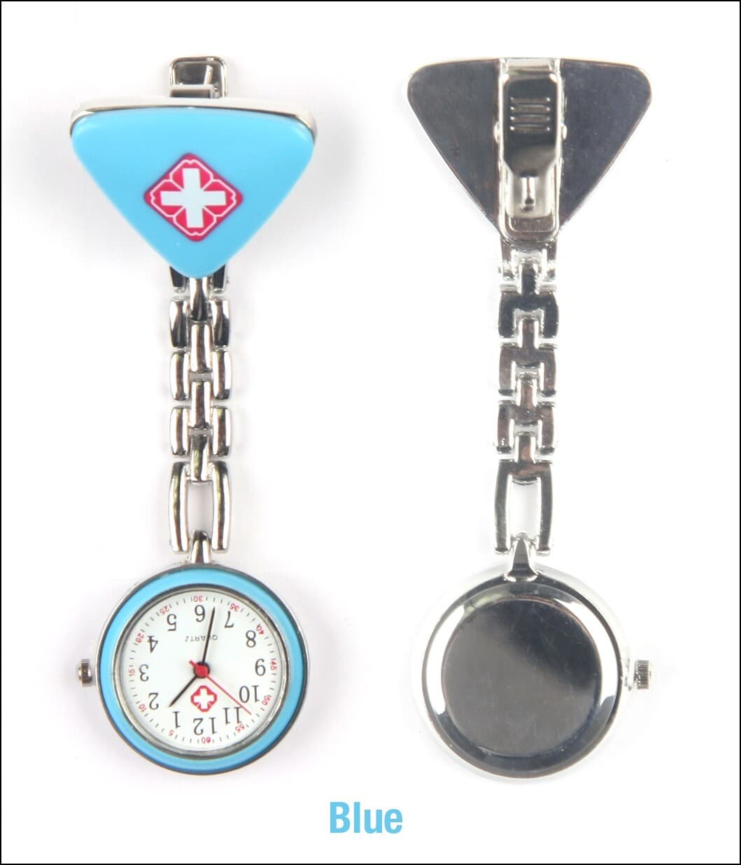 Doctor Nurse Fob Brooch Pin Clip Triangle Fun Watch E16 - Thumbnail 2