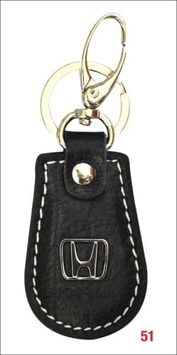 KEYCHAIN GENUINE gift LEATHER Car Key Home Key chain CA49 - Thumbnail 4