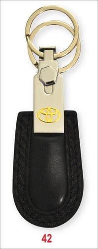 KEYCHAIN LEATHER Car toys Key chain EA42 - Thumbnail 2