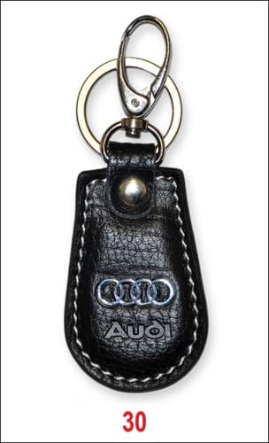 KEYCHAIN GENUINE ring gift LEATHER Car Key Home Key chain CA28 - Thumbnail 4