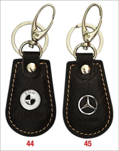 KEYCHAIN GENUINE ring gift LEATHER Car Key Home Key chain CA28 - Thumbnail 12