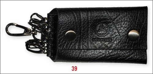 KEYCHAIN LEATHER Car Key chain toys Holder Wallet CA37 - Thumbnail 4